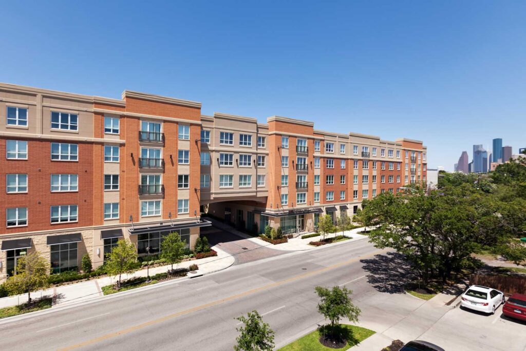 Caroline West Gray; one two bedroom pet friendly apartments for rent in Montrose Houston TX near Memorial Park Downtown Uptown
